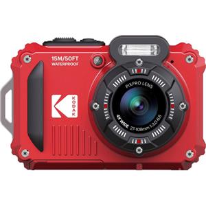 KODAK WPZ2 ROSSA WATERPROOF 15M - CMOS 16MP - ZOOM 4 27MM - LI-ON BATTERY WPZ2 RED