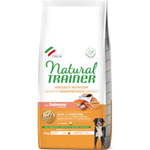 Natural Trainer Sensitive Adult Medium & Maxi Salmone - 12 kg