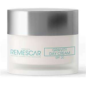 Remescar Crema Giorno Gravity Anti-Età SPF 20, 50ml - Crema Viso Antirughe con Effetto Lifting - Stimola Collagene ed Elastina per Pelle Tonica e Giovane