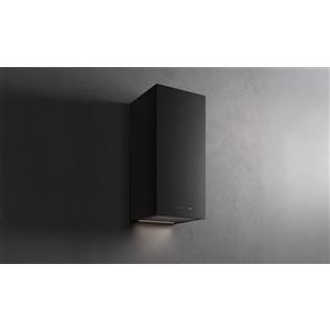 Falmec Cappa a Parete Mira Plus 40 cm - Nero Opaco, Aspirazione Perimetrale, Motore 800 m3/h