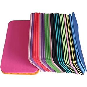 Generic Tappetino per ginocchio da yoga, piccolo cuscino per il fitness, yoga, 39 x 21 cm, per pilates per fornire supporto a ginocchia, gomiti, avambracci e polsi, confezione da 5