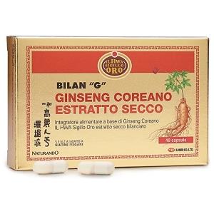 NATURANDO SRL Naturando Ginseng Bilan-G 40 Capsule Energia E Ricarica