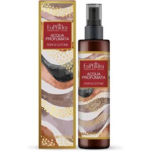 Euphidra Acqua Profumata Fiori di Cotone 125 ml - Fragranza Neutra e Leggermente Talcata con Ingredienti Naturali