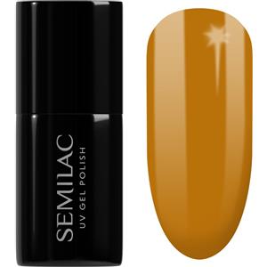 Semilac Smalto Ibrido UV 660 Honey Ritual - Colore Giallo Senape, 7 ml, Manicure Semipermanente Ispirata al Miele