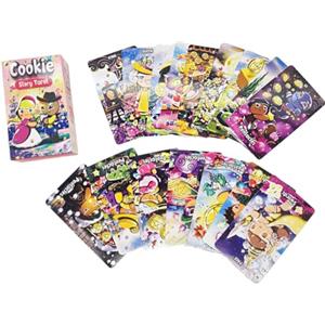 LDDYKZY Carte di tarocchi Taro per principianti, set di 78 biglietti per la divinazione, EWI3025