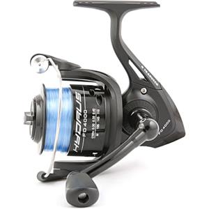 Trabucco Mulinello Trabucco Hydrus XF 5000 - Bobina Long Cast Superlight, Filo Precaricato - Per Fondo in Mare e Lago - Ideale per Orata e Muggine