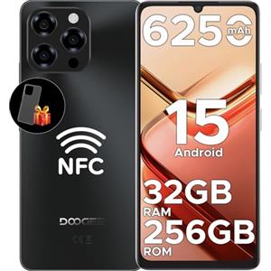 DOOGEE Note 58 Pro Smartphone Android 15, 32GB+256GB/TF 2TB Cellulari, 6250mAh Telefono Cellulare, 6.75