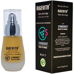 ERBAGIL Rigevita Siero Anti Age 30 ml - Siero Rivitalizzante per Viso, Collo e Occhi con Brevetto STAMIUVEX