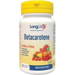 LONGLIFE BETACAROTENE 30CPR