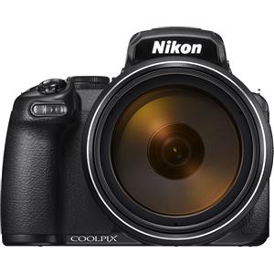 Nikon Coolpix P1100 - Fotocamera Bridge con Zoom Ottico 125x, Sensore CMOS 16 MP, Video 4K UHD e Stabilizzazione Ottica VR