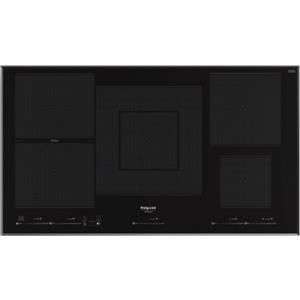 Hotpoint Ariston OUTLET - Piano Cottura a Induzione 5 Fuochi Larghezza 85 cm colore Nero - HT 1090 BA - Ricondizionato