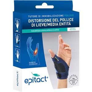 Epitact Tutore di Immobilizzazione Pollice Mano Destra Taglia S - Ideale per Traumi e Distorsioni