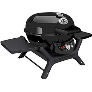 Outdoorchef 18.128.05 Barbecue a Gas, Diametro 39.5 cm, Nero