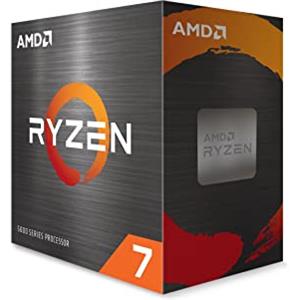 AMD Processore AMD Ryzen 7 5700X (8 cores/16 threads, 65W TDP, Socket AM4, 36 MB cache, Boost di Frequenza fino a 4.6 GHz max, senza ventole)