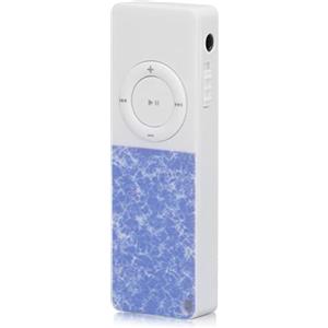 Elprico Lettore MP3 sottile, classico multifunzione HiFi, suono senza perdite, supporta 64 GB (blu)