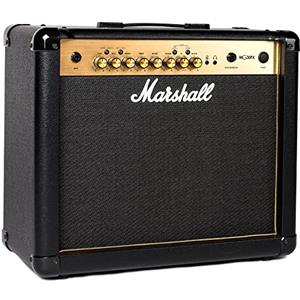 Marshall Mg30Gfx Amplificatore Combo per Chitarra Con FX Incorporati, Amplificatore per Esercizi Adatto per Chitarra Elettrica, Nero e Oro