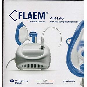 PromoPharma AEROSOL VELOCE E COMPATTO FLAEM AIRMATE MADE IN ITALY ACCESSORI INCLUSI 5 ANNI DI GARANZIA IN TUTTA ITALIA