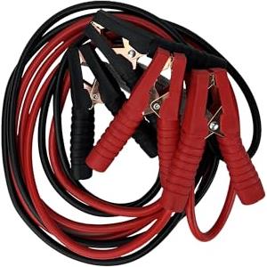 Sakura SS3625 - Cavi di Avviamento Batteria Auto, 200 A, 3 M, Classificati in Base Ai Colori, per Auto e Veicoli Fino a 2 L/2000 Cc, per Batteria Scarica