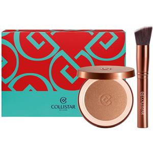 Collistar Terra Polvere Abbronzante Effetto Seta 09 Cristalli di Sole Shimmer con Pennello a Goccia e Pochette