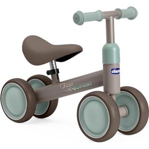 Chicco Ride-ON Quadriciclo Senza Pedali, Bicicletta Senza Pedali Equilibrio per Bambini, Guida Fluida, Ruote in gomma, Morbida Sella Antiscivolo, Manici Antiscivolo, 1-3 Anni, max 20 kg, Beige