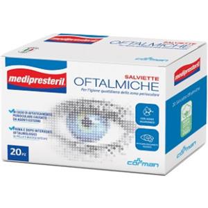 MEDI PRESTERIL Salviette Oftalmiche Igiene Quotidiana Perioculare, 20 Pezzi 986627192
