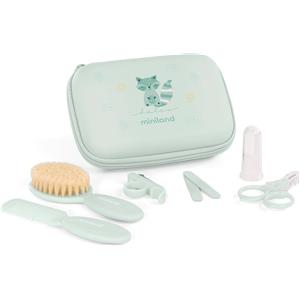 Miniland Baby Kit Mint - Set Completo di Accessori per la Cura del Neonato con Astuccio Rigido