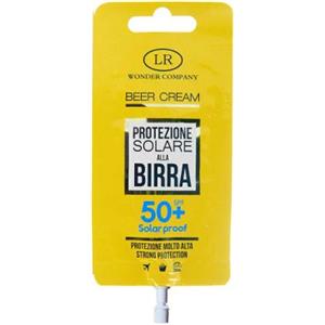 LR Wonder Beer Cream - Crema Solare SPF 50 alla Birra per Viso e Corpo, 15ml
