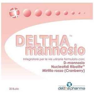 DELTHA PHARMA SRL Deltha Mannosio Integratore 20 Bustine