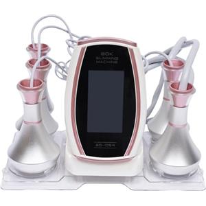 jiumxliu 80 K 5 in uno grasso corporeo per massaggiatore viso anticellulite, massaggiatore professionale con touch screen a LED, per casa e saloni di bellezza