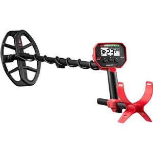 Minelab Vanquish 340 - Metal detector multi-frequenza per adulti con bobina impermeabile a doppia D V10 da 25,4 x 17,8 cm (3 modalità di rilevamento)