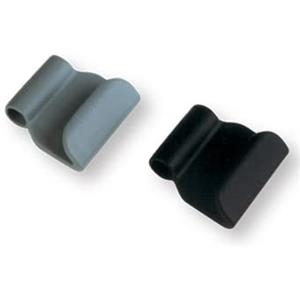Nautica DDR srl Gancio per Gommoni Chiuso - Fissaggio Copribattelli - per Corda Elastica Ø 6-8-10 mm - Accessori per Gommone Barca Kayak Canoa(Grigio RAL7046)