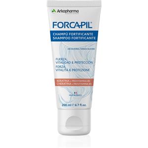Forcapil Shampoo Fortificante 200ml - Con Cheratina e Provitamina B5 per Forza e Vitalità dei Capelli