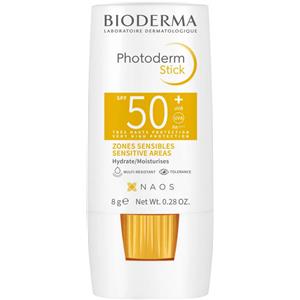 Bioderma Photoderm Stick Solare SPF 50 - Protezione Idratante per Zone Sensibili, 8g