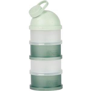 Babymoov Babydose per latte in polvere - Versatore ergonomico - 4 compartimenti Impilabili - Ermetici - Prodotto in Franci - Verde
