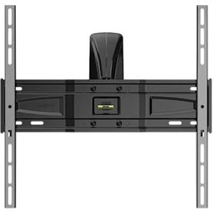 Meliconi Slimstyle Plus 400 SR, supporto con braccio ultra sottile da parete per TV a schermo piatto da 40'' a 82'', orientabile in orizzontale e verticale, VESA 200-300-400, colore nero