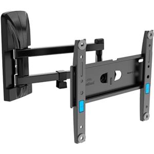 Meliconi SPACE SYSTEM FULLMOTION 200, Supporto TV Parete con Braccio e Doppia Rotazione, Staffa per TV a Schermo Piatto da 26