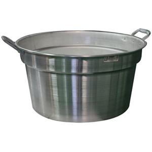 OEM Pentola Caldaia In Alluminio Pomodoro 2 Manici Ã˜ 70 Cm. - Spess. 2,0 - Lt. 92