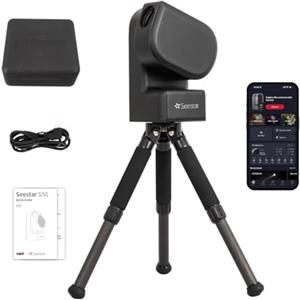 ZWO Seestar S50 - Telescopio digitale intelligente all-in-one con messa a fuoco automatica, portatile, per principianti ed utenti esperti, scatola aperta come nuovo telescopio