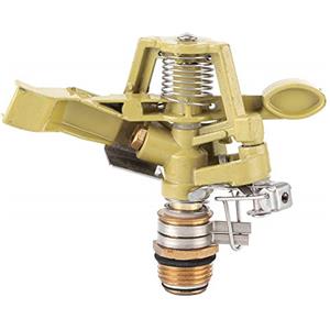 BORDSTRACT G1/2 Irrigatore in Lega di Zinco, Strumenti per L'irrigazione del Giardino, Ugello Spruzzatore Rotante per L'irrigazione del Prato in Serra da Giardino