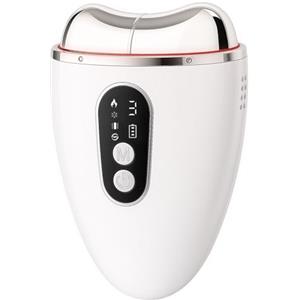 Aoskie Massaggiatore viso Ems Gua Sha Massaggiatore viso elettrico Gua Sha con impacco freddo, impacco caldo e funzione di vibrazione