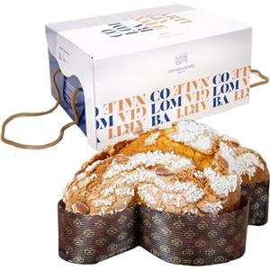 Amanti taste and passion Colomba Artigianale Albicocca e Vaniglia -La Dolcezza del Cilento - Chef San Giovanni - 1Kg - Campania