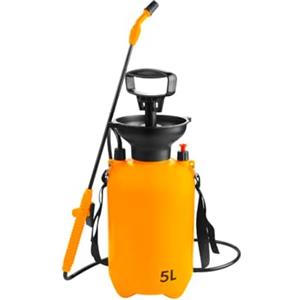 Avilia Irrigatore a Pressione a Spalla da Giardino - Pompa Irroratrice per Pesticidi, Fungicidi e Fertilizzanti, 5 Litri, Ugello Regolabile, Spruzzo e Nebbia, ‎43x18.6x18.5cm