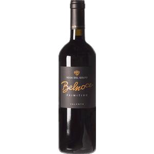 ROSA DEL GOLFO BEL NOCE Primitivo Salento 2021 - Vino rosso asciutto e corposo con uve Primitivo e Negroamaro