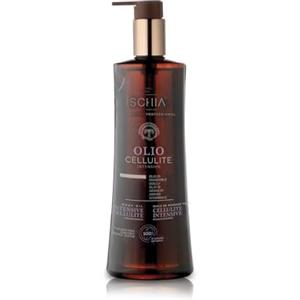 Sali di Ischia Professional -Olio da Massaggio Cellulite Intensivo [500 ml] - 100% Naturale, Rassodante, Elasticizzante - Olio di Mandorle, Cocco, Arancia, Limone, Estratto di Peperoncino.