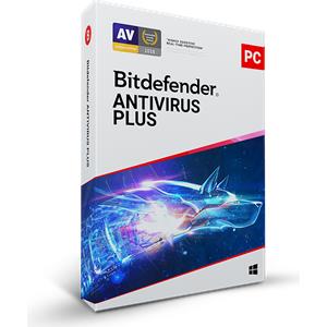 Bitdefender Antivirus Plus | licenza annuale | protezione per 3 PC | adatto a Windows