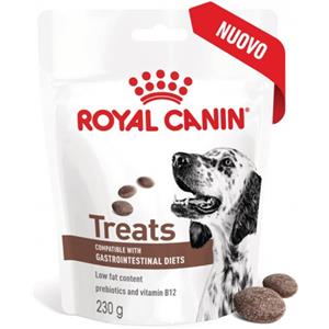 Royal Canin Snack Dietetico Gastrointestinal per Cani - 230 g, Basso Contenuto di Grassi, Arricchito con Prebiotici e Vitamina B12