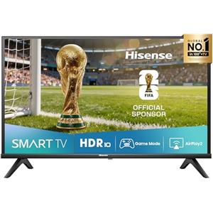 Hisense TV 40 Full HD 2025 40E43QT, Smart TV VIDAA U8, Airplay2, Game Mode, Works with Alexa, Tuner DVB-T2/S2 HEVC 10, lativù, 40'', 2025 LED