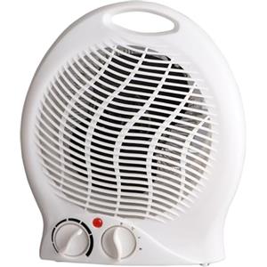 Velamp Termoventilatore fisso 2000W, 2 velocità, bianco