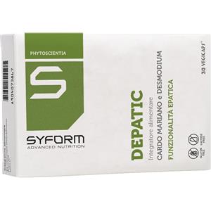 SYFORM Srl Syform Depatic 30 Vegicaps - Integratore Alimentare di Cardo Mariano e Desmodium