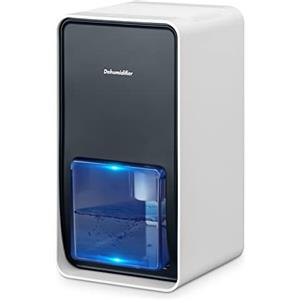 Aidodo Deumidificatore per Casa Muffa 1000ML,Deomificatore Piccolo D'Aria Mini Portatile,Auto-off, Deumidificatori Assorbire l'acqua 500ml/24h, Per Armadio Stanze Cantina Ufficio Camera da Letto